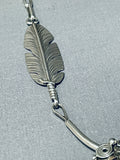 Very Important Vintage Native American Navajo Ben Begaye (d.) Turquoise Sterling Silver Necklace-Nativo Arts