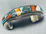 Important Yellowhorse Vintage Native American Navajo Turquoise Sterling Silver Bracelet-Nativo Arts