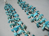 Noteworthy Vintage Navajo Turquoise Necklace Old Native American-Nativo Arts