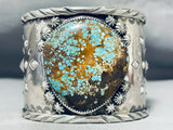 Jake Francosa San Felipe 8 Turquoise Sterling Silver Bracelet-Nativo Arts