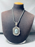 Best Yazzie Native American Navajo Sterling Silver Golen Hills Turquoise Necklace-Nativo Arts