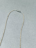 Superb Vintage Native American Navajo Royston Turquoise Sterling Silver Necklace-Nativo Arts