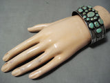 Very Rare Vintage Native American Navajo Royston Turquoise Sterling Silver Bracelet-Nativo Arts