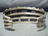 Les Nez Vintage Native American Navajo Royston Turquoise Sterling Silver Bracelet-Nativo Arts