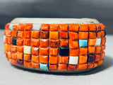 The Best Important Vintage Native American Navajo Adakai Turquoise Sterling Silver Bracelet-Nativo Arts