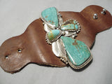 One Of The Best Vintage Native American Navajo Royston Turquoise Sterling Silver Ketoh Bracelet-Nativo Arts