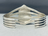 Rare Native American Navajo Royston Turquoise Sterling Silver Signed Bracelet-Nativo Arts