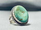 Marvelous Vintage Native American Navajo Royston Turquoise Sterling Silver Ring-Nativo Arts