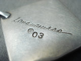 Native American Historical Vintage Michael Kabotie Sterling Silver Pendant-Nativo Arts