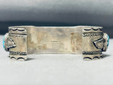 One Of The Most Important Vintage Native American Zuni Sterling Silver Watch Bracelet-Nativo Arts