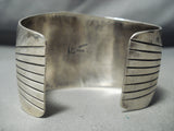Monstrous Vintage Native American Navajo Royston Turquoise Sterling Silver Bracelet-Nativo Arts