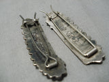 Incredible Vintage Zuni Native American Vivian Tsethlakai Hair Barrettes Clip-Nativo Arts