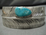 Important Vintage Native American Navajo Ben Begaye Royston Turquoise Sterling Silver Bracelet-Nativo Arts
