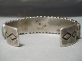 One Of Best Larger Wrist Vintage Native American Navajo Mary Morgan Sterling Silver Bracelet-Nativo Arts