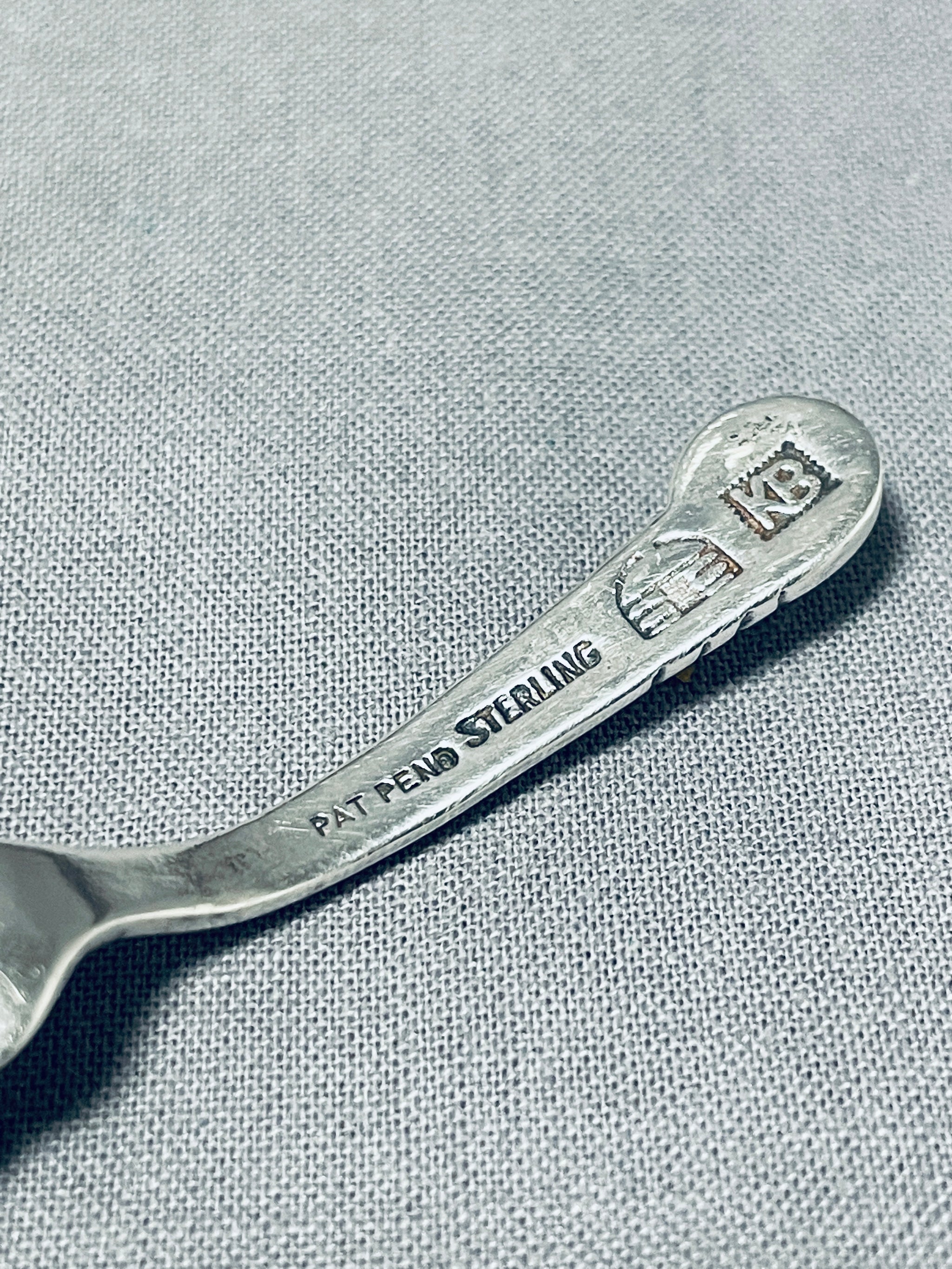 Native American Important Vintage Kenneth Begay Sterling Silver