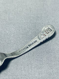 Native American Important Vintage Kenneth Begay Sterling Silver Salt Serving Spoon-Nativo Arts