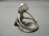 Remarkable Zuni Native American Inlay Sterling Silver Native American Ring-Nativo Arts