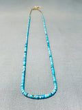 Native American Spectacular Authentic Vintage Santo Domingo Turquoise Necklace-Nativo Arts
