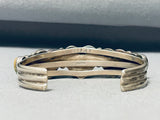 For The Love Of Turquoise Vintage Native American Navajo Sterling Silver Bracelet-Nativo Arts
