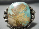 Native American Important Ben Begaye Vintage Royston Turquoise Sterling Silver Ring-Nativo Arts