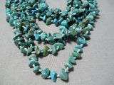 Breathtaking Vintage Native American Navajo Turquoise Necklace Old-Nativo Arts