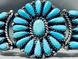 Dorothy Martinez Vintage Native American Navajo Turquoise Sterling Silver Bracelet-Nativo Arts