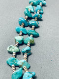 Traditional Vintage Native American Navajo Turquoise Heishi Necklace-Nativo Arts