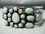Very Rare Vintage Native American Navajo Royston Turquoise Sterling Silver Bracelet-Nativo Arts