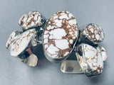 One Of The Most Unique Agate Vintage Native American Navajo Sterling Silver Bracelet-Nativo Arts
