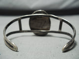 Exquisite Vintage Native American Navajo Royston Turquoise Sterling Silver Bracelet-Nativo Arts