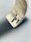 One Of The Most Unique Ever Vintage Native American Zuni Sterling Silver Cross Bracelet-Nativo Arts
