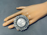 Amazing Massive Coin San Felipe Sterling Silver Coin Ring-Nativo Arts
