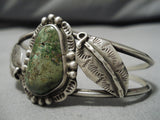 Incredible Vintage Native American Navajo Royston Turquoise Sterling Silver Bracelet-Nativo Arts