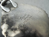 Amazing Harry Becenti Vintage Native American Navajo Sterling Silver Necklace Old-Nativo Arts