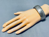 Enchanting Vintage Native American Navajo Sterling Silver Bracelet-Nativo Arts