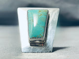Jake Francosa San Felipe Royston Turquoise Sterling Silver Ring-Nativo Arts