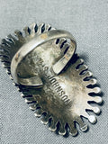 One Of The Best Vintage Native American Zuni Turquoise Sterling Silver Ring-Nativo Arts
