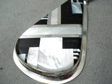Native American Very Important Dan Coriz Santo Domingo Sterling Silver Black White Necklace-Nativo Arts