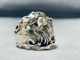 Whimsical Native American Navajo Sterling Silver Horse Ring-Nativo Arts