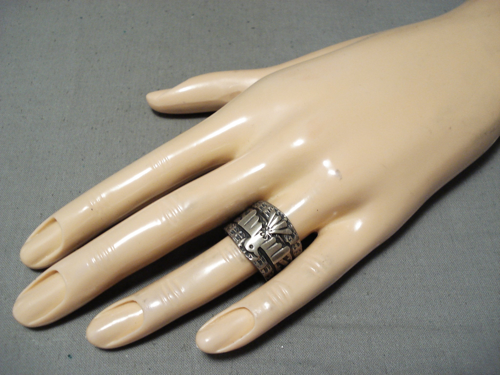 Sunshine Reeves Vintage Native American Navajo Sterling Silver