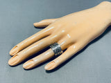 Jake Francosa Vintage San Felipe Sterling Silver Ring-Nativo Arts