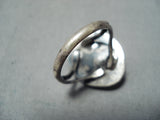 Fantastic Vintage Navajo Native American Jasper Sterling Silver Ring-Nativo Arts