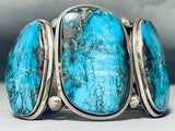The Best Important Ben Begaye (d) Vintage Native American Navajo Sterling Silver Bisbee Bracelet-Nativo Arts