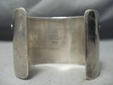 Jackson Woolsey Vintage Native American Navajo Sugulite Sterling Silver Bracelet Old-Nativo Arts