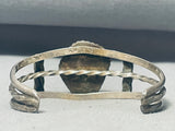 Important Vintage Native American Navajo Royston Turquoise Sterling Silver Bracelet-Nativo Arts