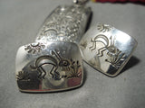 Important Natasha Peshlakai Award Native American Navajo Sterling Silver Necklace Earrings-Nativo Arts