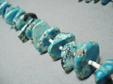 Vintage Native American Navajo Royston and Kingman Turquoise Necklace-Nativo Arts
