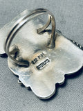 The Best Vintage Native American Navajo Liz Pm Turquoise Sterling Silver Ring-Nativo Arts