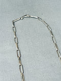 Huge Important Vintage Native American Navajo Sterling Silver Feather Tier Necklace-Nativo Arts