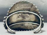 Darlene Kahue Vintage Native American Zuni Turquoise Sterling Silver Bracelet-Nativo Arts